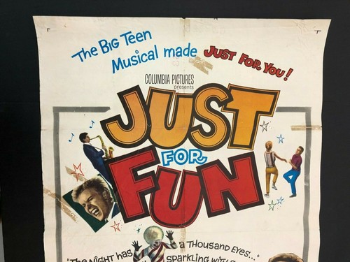 Just For Fun (1963) - Original One Sheet Movie Poster - 27" x 41" - Picture 4 of 4