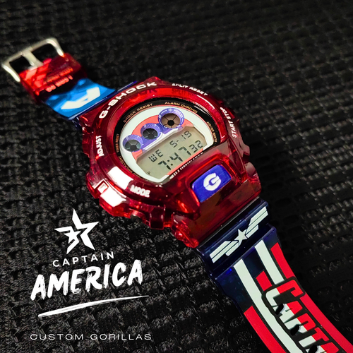 Reloj Captain USA Personalizado DW-6900 G-Shock - Imagen 2 de 14