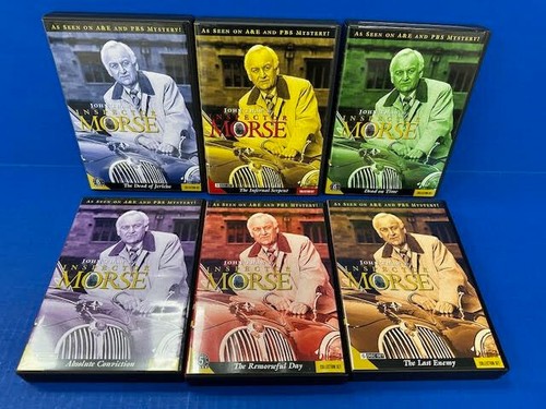 INSPECTOR MORSE LARGE DVD COLLECTOR WOODEN BOX SET-FROM CANADA-BOOK & 35 DISC-LN - Picture 5 of 14
