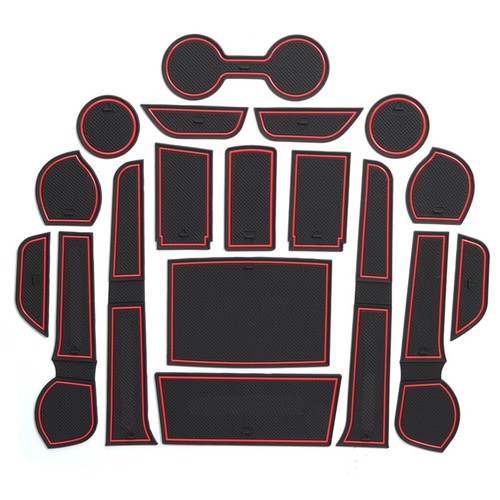 Alfombrilla antideslizante para puerta antideslizante Toyota Hilux SR5 2015-2022 4x4 REVO - Imagen 7 de 18