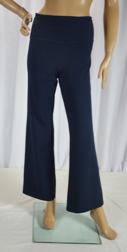 NWT $99 Athleta 1X Plus Size Navy Blue Elation Flare Pant Yoga Fitness #981683