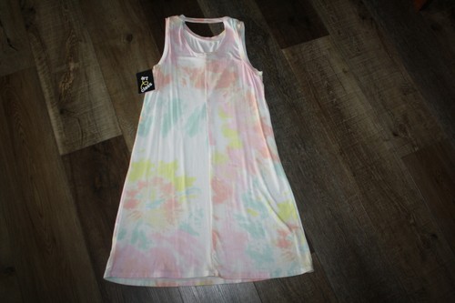 NWT ART CLASS GIRLS A-LINE SLEEVELESS PASTEL TIE DYED SLEEVELESS DRESS - 10/12 - Picture 3 of 3