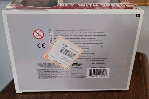 Funko Pop! Star Wars 174 Rey with Speeder Celebration New In Box - Picture 7 of 7