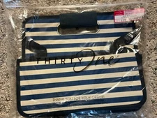 Thirty-One Grab & Go Caddy in Marine Blue Stripe
