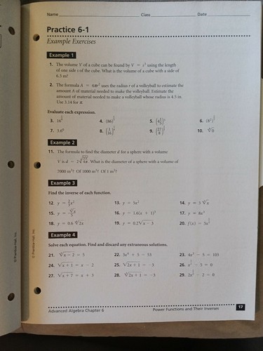 Algebra Kapitel 6 Unterstützungsdatei Praxis Unterrichten etc Fortgeschrittene Algebra - Bild 7 von 9