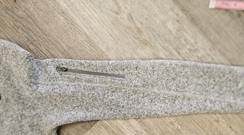 Pull femme Patagonia XS Better 1/4 zip polaire gris état Michigan - Photo 8/8