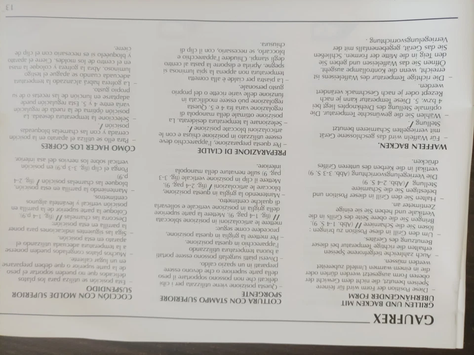 Piastra Per Cialde Frifri Made In Belgio 1300w Usata Una Volta  - Immagine 2 di 4