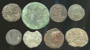 Lot-of-lower-grade-Ancient-Roman-Coins