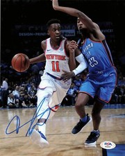 Frank Ntilikina signed 8x10 photo PSA/DNA New York Knicks Autographed