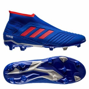 adidas Predator 19.3 FG 2019 Laceless Soccer Cleats Shoes Royal Blue / Red | eBay