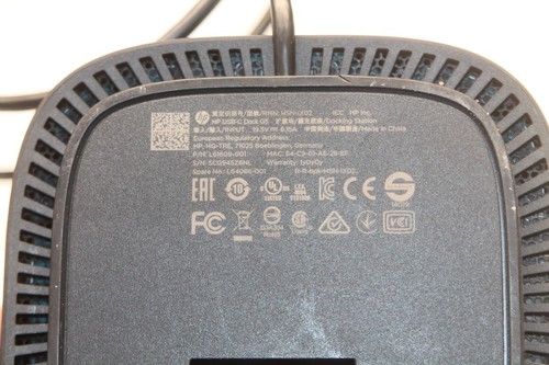 HP USB-C DOCK G5 .. STATION D'ACCUEIL USB-C (SEULEMENT) ref: HSN-IX02 L61609-001 - Afbeelding 9 van 9