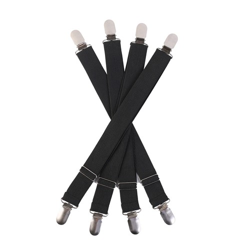 8 Stück Gummiband Mit Klipsen Bettlakenhalter Clips Spanngurten - Bild 2 von 10