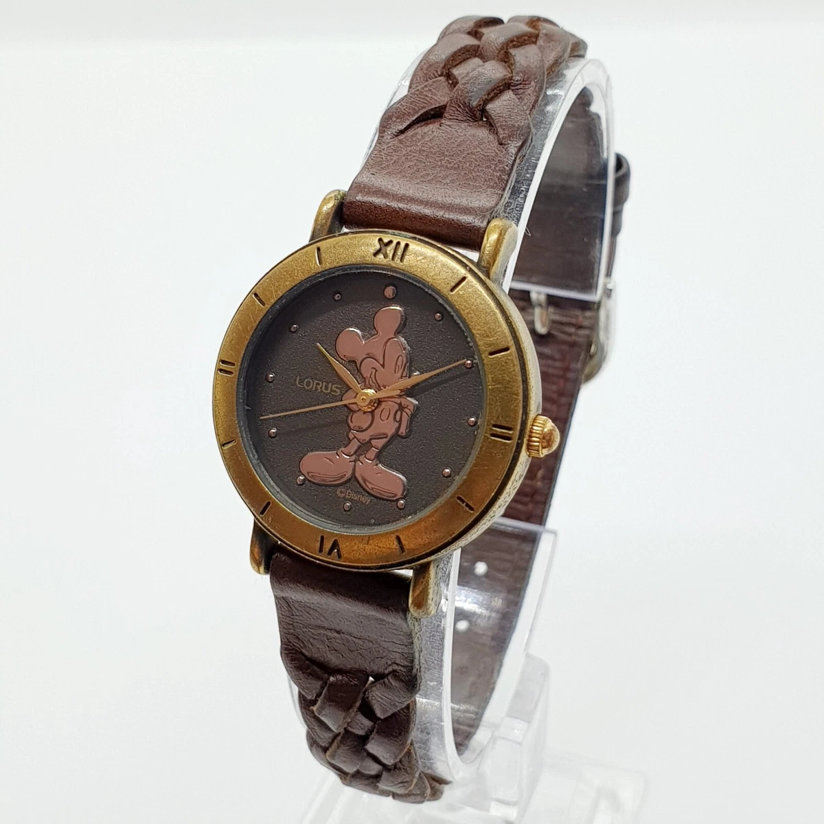 Seiko gold shop mickey mouse watch