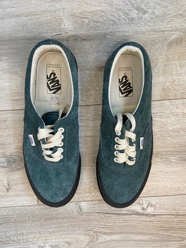 Vans Rare OG Era Old Skool Hairy Suede Low Top Skateboarding Maiden Noir UK 8 - Picture 6 of 15