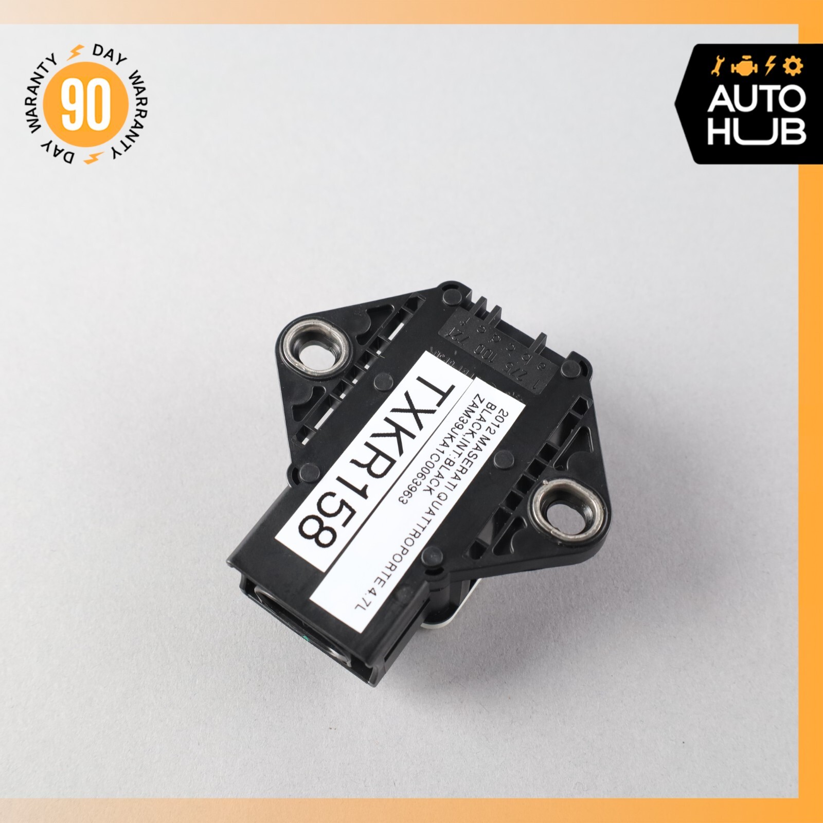 03-19 Maserati Quattroporte GranTurismo Gran Cabrio Yaw Turn Rate Sensor OEM 68k