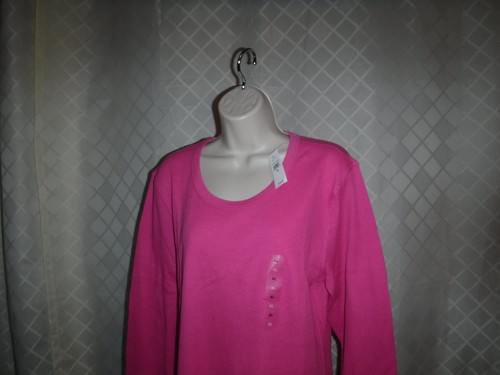 Long Sleeve Women's Thermal T-Shirts, GAP,XXL,XL,L,M,S, Many Colors Solid & Othe - Picture 51 of 268