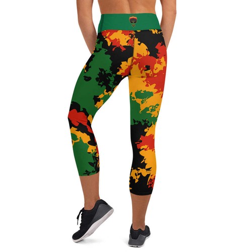 Leggings capri de yoga camuflados Rastaman - Imagen 8 de 20