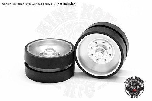 Leopard Tank Tires (28pcs) for Tamiya 56020 1/16 Leopard 2 A6 RC Tank Road Wheel - Picture 6 of 6