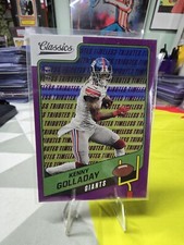 Kenny Golladay 2021 Panini Classics /50 Tributes Purple New York Giants #56