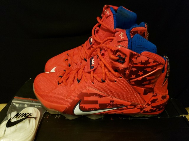 nike lebron 12 independence day