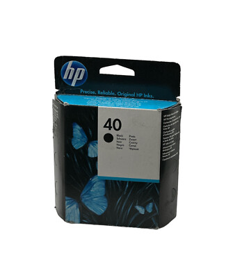 Original HP Tinte Patrone 40 schwarz für Designjet 230 250 330 350 450 650