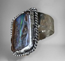 Qld Boulder Opal Ring