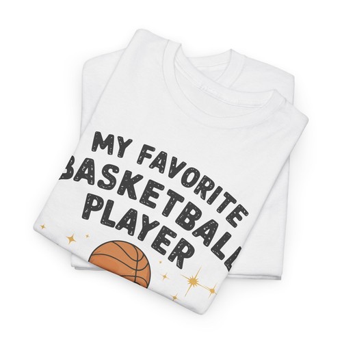 Camiseta deportiva My Favorite Basketball Player Calls Me Mom - Día de la Madre - Imagen 24 de 53