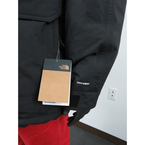 THE NORTH FACE McMurdo Mens XL 600-Down Parka Winter Jacket/Coat Black $400 - Picture 6 of 15