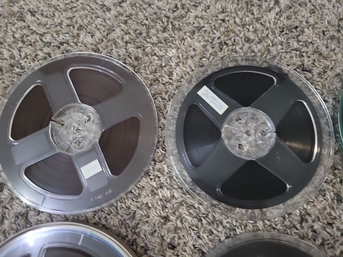 7" Reel To Reel Tapes Lot of 12 Scotch 3M + Variety - Foto 3 di 8