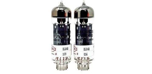 7581A/PhilipsECG 6L6GC同等管Matched pair Matched Pair 7581A / PhilipsECG 6L6GC Equivalent Power Tubes