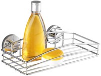 Wenko Vacuum-Loc Wandablage - Befestigung Ohne Bohren - 26X14X6,5 Cm