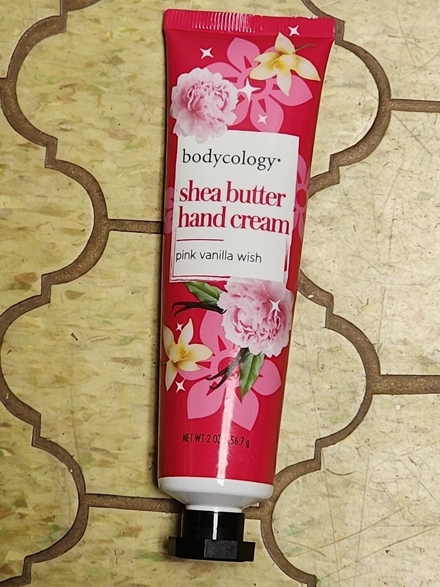 Shea Butter Bodycology Pink Vanilla Wish Lotion Shea Butter Hand