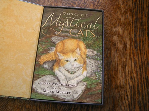 MYSTICAL CATS TAROT 78 Card Deck & 216 Page Book Lunaea Weatherstone Divination - Picture 2 of 5