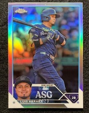 2023 Topps Chrome Update #ASGC-27Luis Arraez All-Star Refractor Miami Marlins