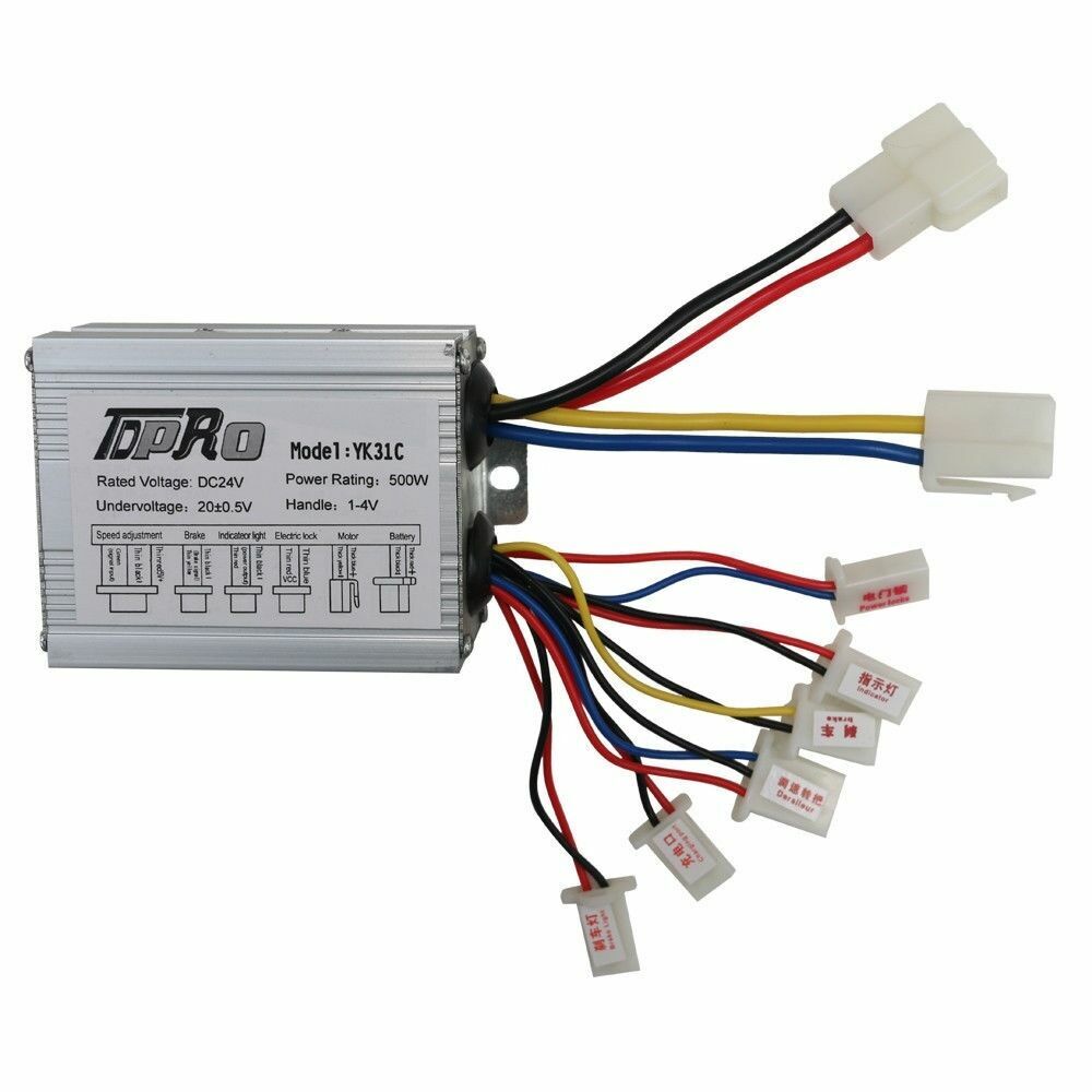 24/36/48v Electric Motor Brush Speed Controller for E-bike