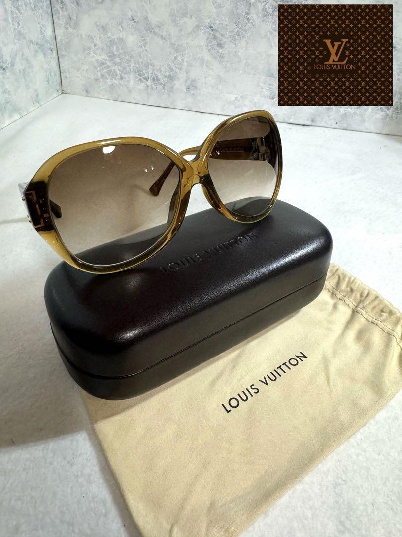 LOUIS VUITTON Sunglasses Brown Glitter Z0283E 9GH | eBay