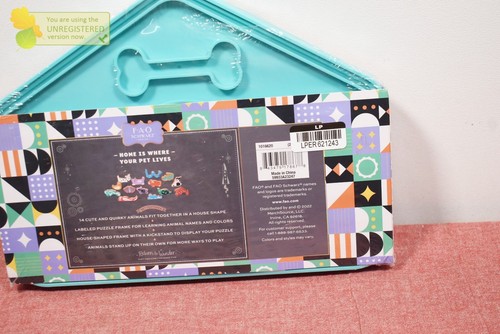 FAO Schwarz Toy Wood Puzzle 3D- 15pc - Bild 3 von 4