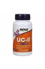 NOW Supplements, UC-II Type II Collagen 120 Capsules Exp 10/25