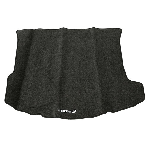 2010-2013 Mazda 3 Sedan 4-Door Carpeted Trunk Cargo Liner Mat OEM 0000-8B-L61 - Picture 1 of 4