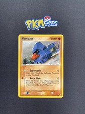 Pokémon TCG Nosepass Holon Phantoms 25/110 Regular Rare LP.