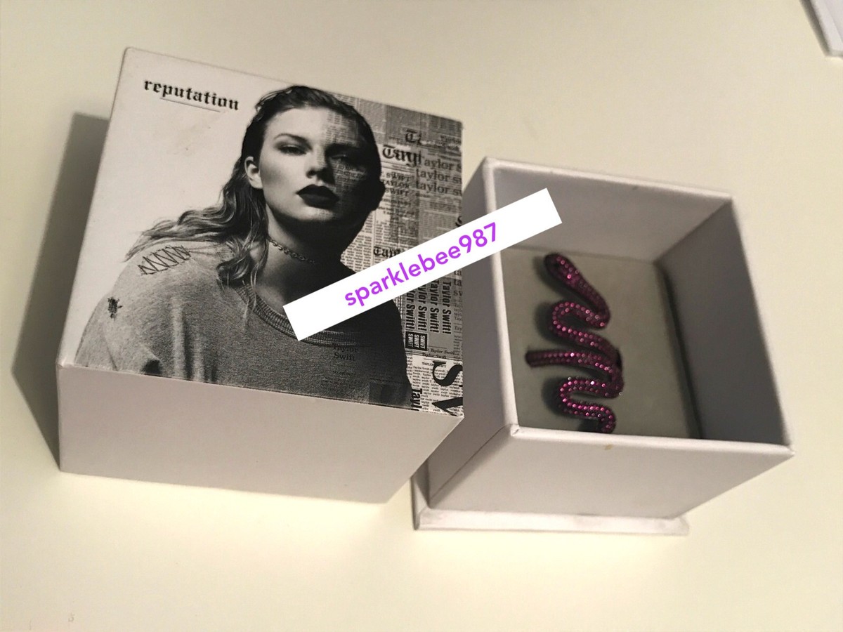 Taylor Swift reputation スネークリング　黒 Snake Reputation Ring – morphomerch