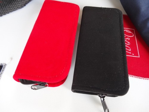 2 x Velvet CASE for Hair Hairdressing Scissors(takes upto 6" Scissors) - Picture 1 of 9