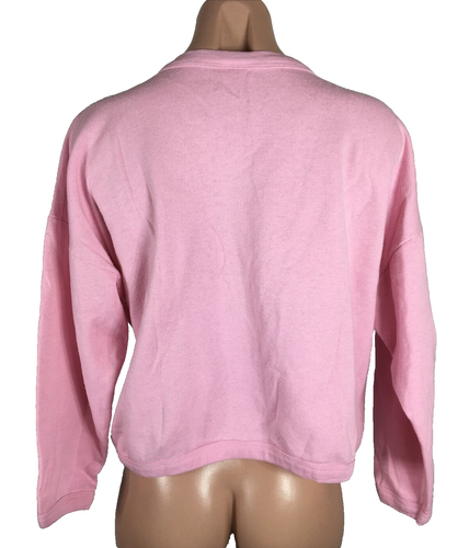 Vintage Pinwheels Hot Pink Christmas Sweatshirt Youth M Pinwheels Feliz Navidad - Picture 2 of 7