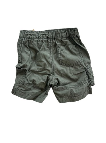 Carter’s Dark Green Boys Cargo Pull-on Shorts With Pockets 12 Months - Photo 2/5