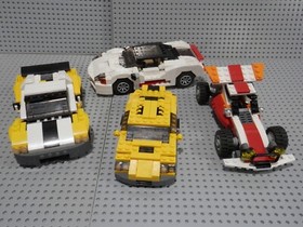 LEGO LOT 3 in 1 Set Creator 4939 Cool Cars  31046 Speeder 31006 Hopper 5763