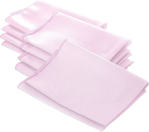 "Servilletas de popelín de poliéster de 18"" x 18"" - servilletas rectangulares lisas (elige un color) - Imagen 24 de 37