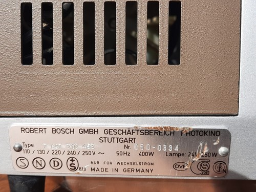 Guter BAUER P7 TS Universal Filmprojektor, 400W, Nicht geprüft - Bild 9 von 17