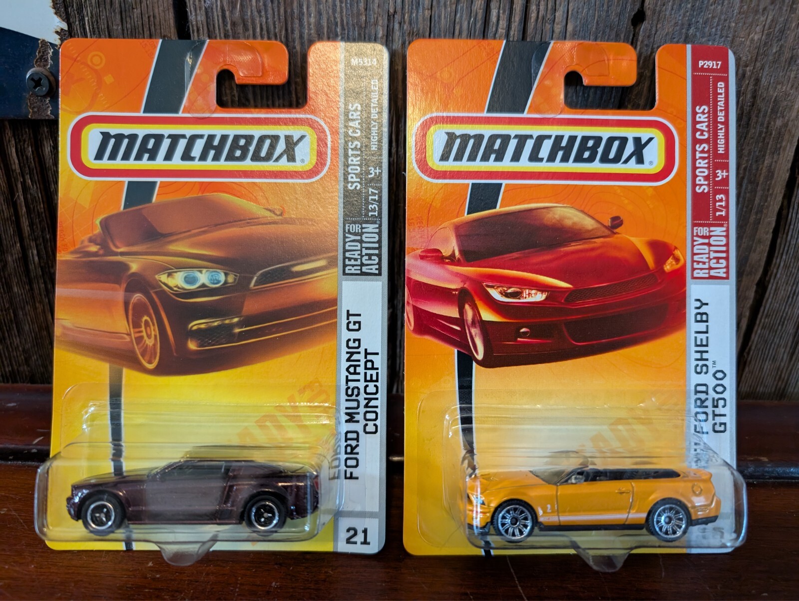 NIP Matchbox Sports Cars  Diecast Lot of 2 #15&21 NIP