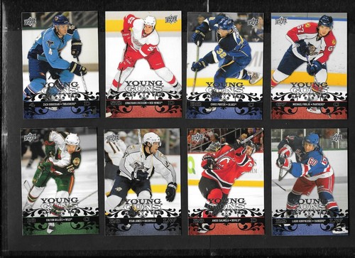 2003-04 TO 2009-10 UPPER DECK YOUNG GUNS ROOKIE RC NHL HOCKEY CARD SEE LIST - Picture 46 of 181