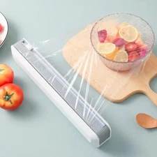 Kitchen Magnetic Refillable Plastic Sturdy Cling Wrap Included Tin Aluminum Foil
